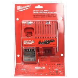 Milwaukee M18 & M12 Multi-Voltage Charger 48-59-1812