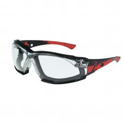 Radians Obliterator Clear Anti-Fog Foam Lined Safety Glasses with Removable Head Strap OBL1-13