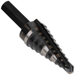Klein #3 Step Drill Bit Double Fluted 1/4in-3/4in KTSB03