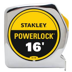 Stanley Powerlock 3/4in x 16ft Tape Measure 33-116