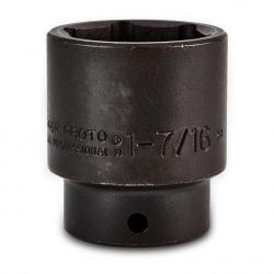Proto 1-7/16in 1/2in Drive 6 Point Shallow Impact Socket J7446H 