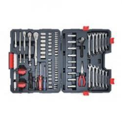 Crescent 150 piece 1/4in and 3/8in Drive 6-Point SAE/Metric Professional Tool Set CTK150