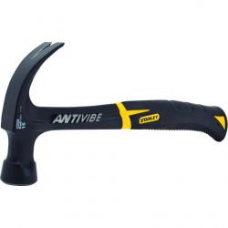 Stanley Fatmax Anti-Vibe Smoothing Nailing Hammer Curve Claw 16oz 51-162