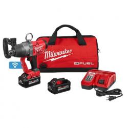 Milwaukee M18 Fuel 1in High Torque Impact Wrench with One-Key Kit with (2) 8.0Ah Batteries 2867-22