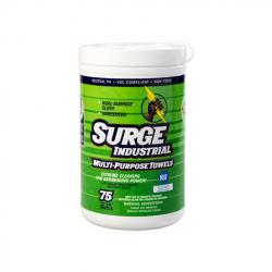 Surge Multi-Purpose Hand and Surface Towel SIHW0085 - 85 Wipes/Pail, 6 Pails/Case - Sold Individually