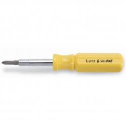 6 In 1 Yellow Screwdriver   26040