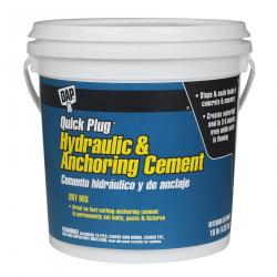 Dap Quickplug Hydraulic Cement Gray 2.5lb 4/Case 802-14090 