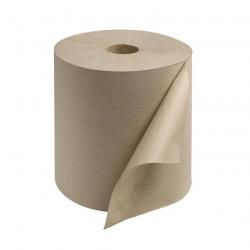 8in x 800ft Natural Roll Towel Brown 6/Case (BWK16GREEN or 75000259)