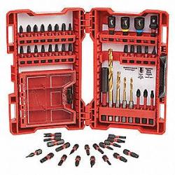 Milwaukee 52 Piece Shockwave Impact Duty Electrician's Drill and Drive Bit Set 48-32-4025