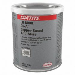 Loctite LB 8008 C5-A Copper Based Anti Seize 8lb 442-234207
