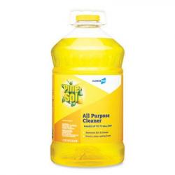 Pine-Sol All Purpose Cleaner Concentrate, Lemon Fresh, 144oz Bottle, 3/Carton CLO35419CT