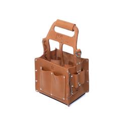 Ideal Tuff-Tote Tool Carrier Premium Leather with Strap 35-969