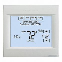 Honeywell Residential Visionpro 8000 Touchscreen Thermostat with Redlink 7-Day Programable TH8110R1008 