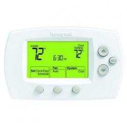 Honeywell Residential Premier White 24v/750 Millivolt Focus Pro Programable Single-Stage Thermostat TH6110D1021 