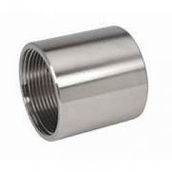 1/4in 316 SS Coupling Threaded - Stainless Steel M611-04