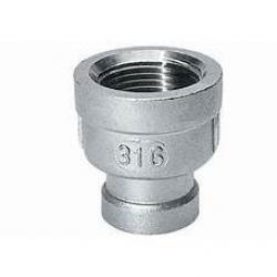 1/2in x 1/4in 316 SS Reducing Coupling Threaded - Stainless Steel M612-0804