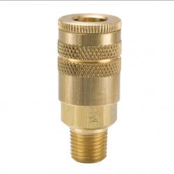 Parker B22 Male 1/4in Quick Coupling x 1/4in MNPT