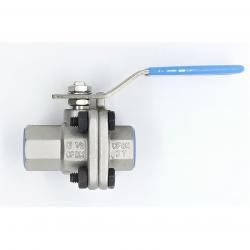 JB 1/2in 23-3600MTA1 2-Piece Threaded Fire-Tite Stainless Steel Ball Valve SS/SS