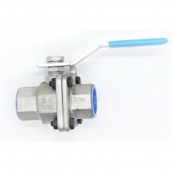JB 1in 23-3600MTA1 2-Piece Threaded Stainless Steel Ball Valve SS/SS