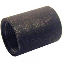 2-1/2in Black 150lb Threaded Pipe Coupling TPR Merhcant Steel