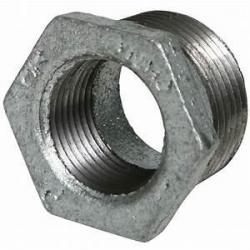 1/4in x 1/8in Zinc Plated 150lb Threaded Hex Bushing