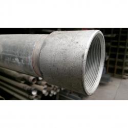 1/8in Standard Schedule 40 Galvanized Pipe Threaded/Coupled A-53 Continuous Weld
