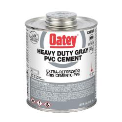 Oatey PVC Gray Cemt 1 Quart 31105