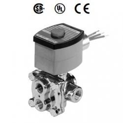 ASCO 1/4in Explosion Proof and Water Tight 4-Way Brass Solenoid Valve 120V/60Hz AC EF8342G001