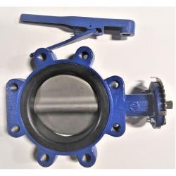 ABZ 6in 397-815 Lug Style Butterfly Valve DI/SS/EPDM Valve with Handle