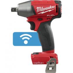Milwaukee M18 Fuel 1/2in Compact Impact Wrench with Pin Detent with ONE-KEY Tool Only 2759-20