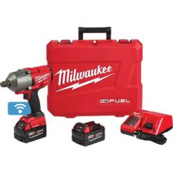 Milwaukee M18 Fuel with One Key High Torque Impact Wrench 3/4in Friction Ring Kit 2864-22 N/A