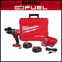 Milwaukee M18 Fuel 1/2in Hammer Drill/Driver Kit 2904-22
