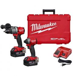 Milwaukee M18 Fuel 2-Tool Combo Kit Hammer Drill/Impact 2997-22 N/A