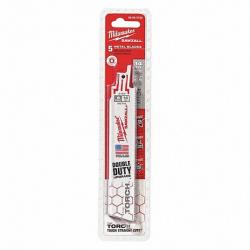 Milwaukee 6in 14 TPI The Torch Sawzall Blades 5/Pack 48-00-5782