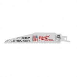 Milwaukee 6in 8T The Wrecker Multi-Material Sawzall Blade 25/Pack 48-00-8701