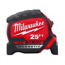 Milwaukee 25ft Wide Blade Magnetic Tape Measure 48-22-0225M