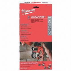 Milwaukee 10 TPI Compact Portable Band Saw Blade 35-3/8in 3PK 48-39-0509