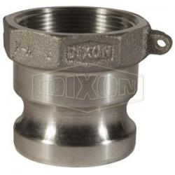 Dixon 1-1/2in Male Cam and Groove Fitting x FIP Aluminum 150-A-AL