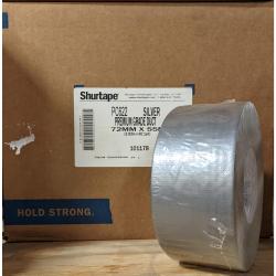 3in x 60 Yards PC 622 Duct Tape Silver 16/Case