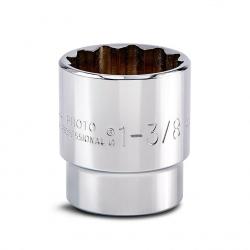 Proto 1-3/8in Shallow Socket 12-Point 1/2in Drive J5444