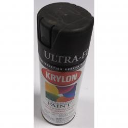 Krylon K1602 Acryli-Quick Ultra Flat Black Lacquer 12oz K01602A07
