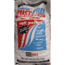 40lb US Salt Rust Remover Pellets 63/Skid