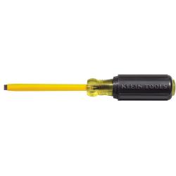 Klein 1/4in x 4in Cabinet Screwdriver Coated Shank 620-4