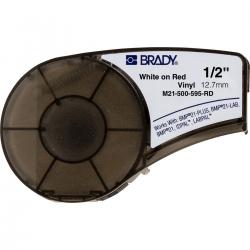 Brady M21-500-595-RED 1/2in Vinyl