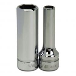 J.H. Williams 1/2in Deep Socket 6-Point 3/8in Drive JHWBD-616