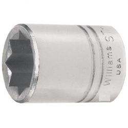 J.H. Williams 3/4in Shallow Socket 8-Point 1/2in Drive JHWST-824