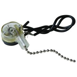 Pass and Seymour Heavy Duty Single Pole Canopy Pull Switch 2 Leads 18awg 6-1/2in Long 220