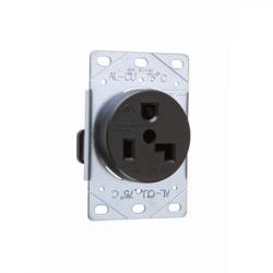 Pass and Seymour 30a Straight Blade Receptacle 2-Pole 3-Wire 125v 3802