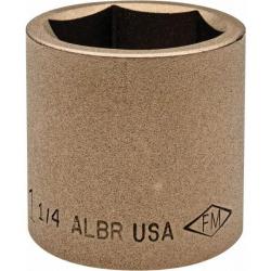 Ampco 1-1/4in Standard Non-Sparking Socket 6-Point 065-SS-1/2D1-1/4