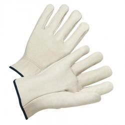 Anchor Brand Cowhide Leather Driver Gloves Larged Unlined 12/Pack 101-4000L